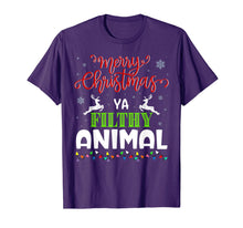 Load image into Gallery viewer, Alone At Home Movies Merry Christmas You Filty Animal Gift T-Shirt-508852