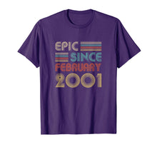 Load image into Gallery viewer, Epic Since February 2001 Vintage 19th Birthday Gifts T-Shirt-2766117