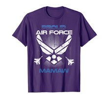 Load image into Gallery viewer, Proud Air Force Mamaw T-Shirt Veterans Day Shirts T-Shirt