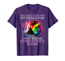 Load image into Gallery viewer, The Child Is Grown The Dream Is Gone Comfortably Numb TShirt-224111