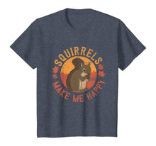 Load image into Gallery viewer, Squirrels Make Me Happy - Vintage Squirrel T-Shirt