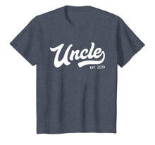 Load image into Gallery viewer, Uncle Est 2019 New Uncle Gift Father's Day T-Shirt