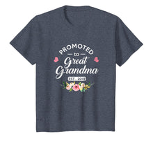 Load image into Gallery viewer, Promoted to Great Grandma Est 2019 New Grandma To Be Shirt
