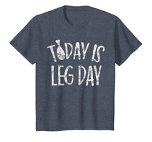 Load image into Gallery viewer, Today Is Leg Day Thanksgiving Gifts Trot Costume Turkey Day T-Shirt