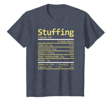Load image into Gallery viewer, Stuffing Nutrition Facts Thanksgiving Costume Christmas T-Shirt
