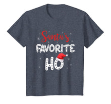 Load image into Gallery viewer, Xmas Gifts Santa's Favorite Ho With Santa Hat Christmas T-Shirt