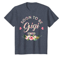 Load image into Gallery viewer, Soon to be gigi est 2020 First time grandma T-Shirt