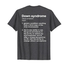 Load image into Gallery viewer, Funny shirts V-neck Tank top Hoodie sweatshirt usa uk au ca gifts for Down Syndrome Definition T-Shirt 1659531