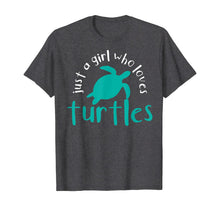 Load image into Gallery viewer, Turtle For Girls Who Love Turtles Gift Diving Ocean Present T-Shirt