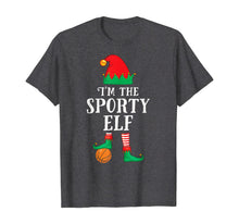 Load image into Gallery viewer, Funny shirts V-neck Tank top Hoodie sweatshirt usa uk au ca gifts for I'm The Sporty Elf Basketbal Christmas Matching Family Gift T-Shirt 951730