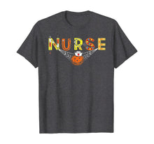 Load image into Gallery viewer, Nurse Halloween Shirt Gift With Pumpkin Boo Spider Witch Hat T-Shirt
