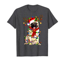 Load image into Gallery viewer, Funny shirts V-neck Tank top Hoodie sweatshirt usa uk au ca gifts for Funny Pug Dog Christmas Tee Reindeer Christmas Lights Pajama T-Shirt 118942