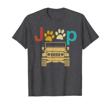 Load image into Gallery viewer, Funny shirts V-neck Tank top Hoodie sweatshirt usa uk au ca gifts for Vintage Jeeps Retro 70s Sunset Paw Print Dog Cat Lover Gift T-Shirt 144321