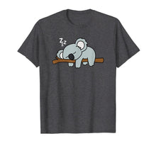 Load image into Gallery viewer, Cute Sleeping Koala Bear Cool Gift For Animal Lovers T-Shirt-176941
