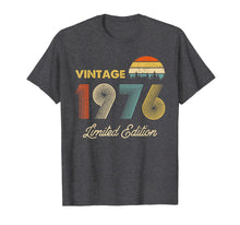 Load image into Gallery viewer, Vintage 1976 Made in 1976 43rd birthday 43 years old Gift T-Shirt