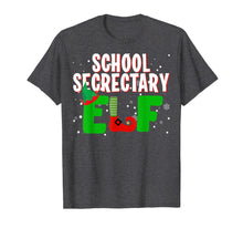 Load image into Gallery viewer, School Secretary Elf Funny Christmas Matching Group Gifts T-Shirt