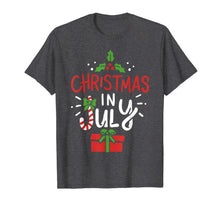 Load image into Gallery viewer, Christmas In July T Shirt Summer Beach Tshirt Hawaiian Gift 352467