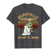 Load image into Gallery viewer, Funny shirts V-neck Tank top Hoodie sweatshirt usa uk au ca gifts for Vintage-Seagulls-Stop It Now T-Shirt 100604