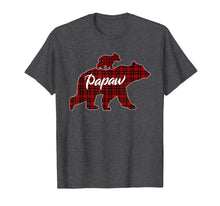 Load image into Gallery viewer, Funny shirts V-neck Tank top Hoodie sweatshirt usa uk au ca gifts for Red Plaid Papaw Bear Buffalo Matching Family Pajama T-Shirt 1245208