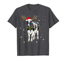 Load image into Gallery viewer, Funny shirts V-neck Tank top Hoodie sweatshirt usa uk au ca gifts for Funny Cow Christmas Tee Reindeer Christmas Lights Pajama T-Shirt 1043589