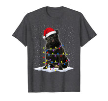 Load image into Gallery viewer, Pug Santa Christmas Tree Lights Xmas Gifts T-Shirt-1970505