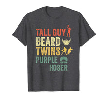 Load image into Gallery viewer, Perfect gift for kids dude-TALL GUY BEARD TWINS PURPLE HOSER T-Shirt-446879