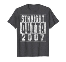 Load image into Gallery viewer, Straight Outta 2007 12th Birthday Gift T-Shirt 12 years old