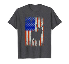 Load image into Gallery viewer, Hunting Flag Bow Archery Bow Patriotic Gifts Deer Hunter T-Shirt-1311456