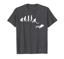 Load image into Gallery viewer, Funny shirts V-neck Tank top Hoodie sweatshirt usa uk au ca gifts for Scuba Dive T- Shirt Evolution Diving Diver Ocean Lover Gift 2497707