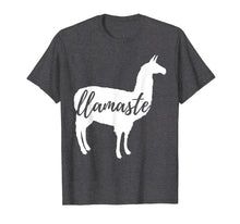 Load image into Gallery viewer, Funny shirts V-neck Tank top Hoodie sweatshirt usa uk au ca gifts for Llamaste Namaste Quote Slogan Llama Yoga Lovers Fun T-shirt 1837929