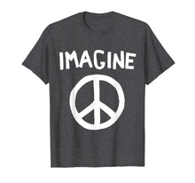 Load image into Gallery viewer, Funny shirts V-neck Tank top Hoodie sweatshirt usa uk au ca gifts for Imagine Peace Symbol T-Shirt 2012065