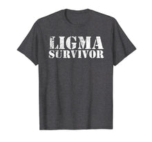 Load image into Gallery viewer, Ligma Survivor Shirt Funny Gaming Meme Apparel