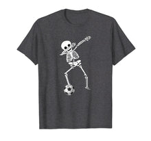 Load image into Gallery viewer, Funny shirts V-neck Tank top Hoodie sweatshirt usa uk au ca gifts for Halloween Dabbing Skeleton Soccer Shirt Dabbing Skeleton Tee 1411600