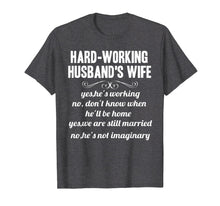 Load image into Gallery viewer, Funny shirts V-neck Tank top Hoodie sweatshirt usa uk au ca gifts for Funny Hard working husband's wife Tshirt Couple Gifts 3115932