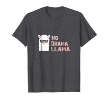 Load image into Gallery viewer, Funny shirts V-neck Tank top Hoodie sweatshirt usa uk au ca gifts for No Drama Llama Funny Shirt Cool Llama T-Shirt 386323