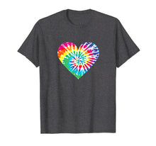 Load image into Gallery viewer, Tie Dyed Valentine's Day Shirt - Cute Tye-Dye Heart Tee