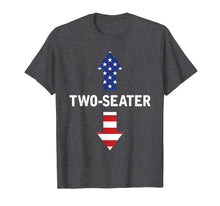 Load image into Gallery viewer, Two Seater Arrow 4th Of July American Flag Two-Seater Shirt