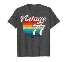 Load image into Gallery viewer, Funny shirts V-neck Tank top Hoodie sweatshirt usa uk au ca gifts for 1977 Retro Vintage 42th Birthday Gift T Shirt 386323