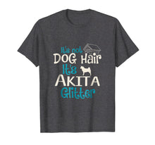 Load image into Gallery viewer, Funny shirts V-neck Tank top Hoodie sweatshirt usa uk au ca gifts for It's Not Dog Hair It's Akita Glitter T-Shirt 306363