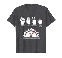 Load image into Gallery viewer, Funny shirts V-neck Tank top Hoodie sweatshirt usa uk au ca gifts for Rock Paper Scissors Table Saw Funny Carpenter T-Shirt 2838180