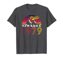 Load image into Gallery viewer, Funny shirts V-neck Tank top Hoodie sweatshirt usa uk au ca gifts for Retro Vintage 40th birthday 1979 Gifts T-Shirt 1805439