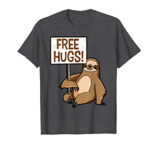 Load image into Gallery viewer, Funny shirts V-neck Tank top Hoodie sweatshirt usa uk au ca gifts for Sloth Free Hugs T-Shirt Cute Sloth Tee for Youth Kids