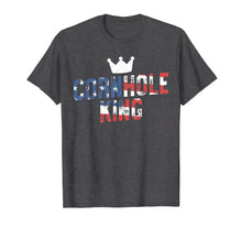Load image into Gallery viewer, Funny shirts V-neck Tank top Hoodie sweatshirt usa uk au ca gifts for Cornhole King - Funny T Shirt American Flag 4th of July 1736162