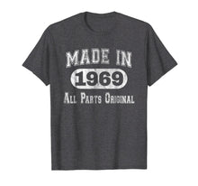 Load image into Gallery viewer, Funny shirts V-neck Tank top Hoodie sweatshirt usa uk au ca gifts for Funny 50th Anniversary T-Shirt Made In 1969 3153211