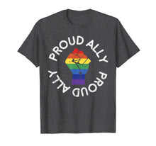 Load image into Gallery viewer, Proud Ally Gay Pride Shirt LGBT Gay Lesbian Protest Gift 171870
