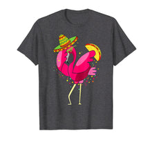 Load image into Gallery viewer, Funny shirts V-neck Tank top Hoodie sweatshirt usa uk au ca gifts for Funny Flamingo Dabbing Taco Cinco De Mayo Shirt 2684932