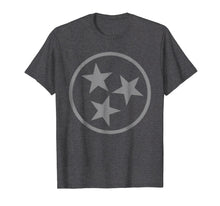 Load image into Gallery viewer, Tennessee Volunteer State Flag Tri-Star T-Shirt Men & Women