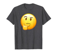 Load image into Gallery viewer, Thinking Emoji Funny Sarcastic Smiley Emoji T-Shirt