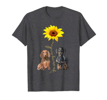 Load image into Gallery viewer, Funny shirts V-neck Tank top Hoodie sweatshirt usa uk au ca gifts for You Are My Sunshine - Nice Dachshund Dog Tshirt 1743831