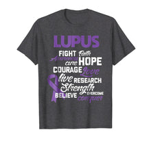 Load image into Gallery viewer, Funny shirts V-neck Tank top Hoodie sweatshirt usa uk au ca gifts for Lupus Awareness Shirts Believe Wear Purple Ribbon Gifts 838061